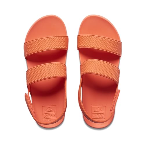Image of REEF Girls Kids Water Vista Platform Sandal, Water Friendly, Adjustable Strap