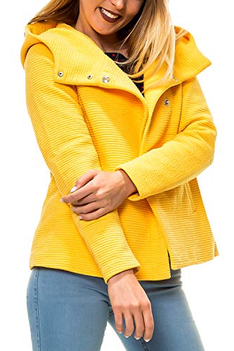 Preisvergleich Produktbild ONLY Damen Kurzmantel mit Kapuze Übergangsjacke (M, Colour 3)