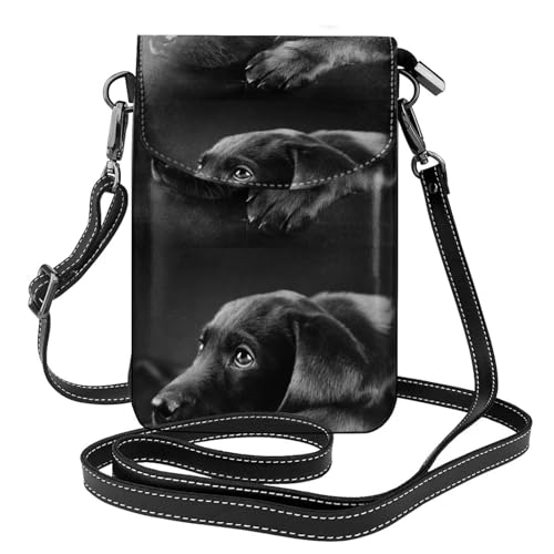 Petit sac bandoulière Labrador Noir idéal pour vos sorties et shopping