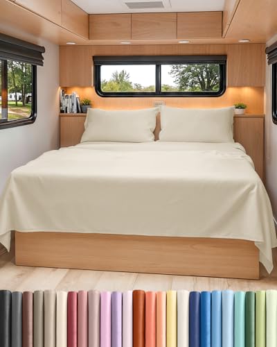 RV Short Queen Sheet Set 60 X 75 - 4 Piece RV Short Queen