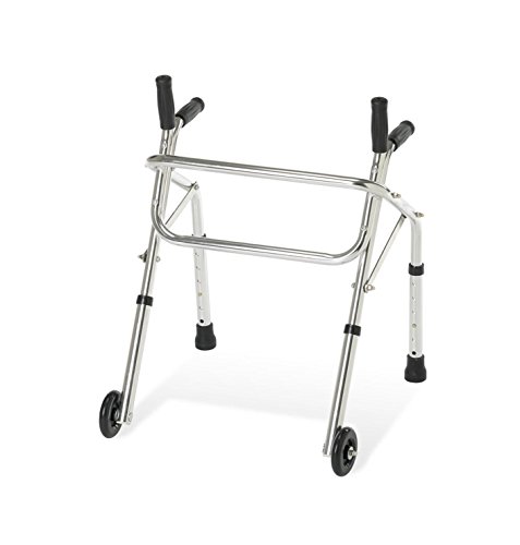 Medline Guardian Pediatric Non-Folding Walker for Children - Lightweight, Adjustable & Durable Mobility Aid - Ideal for Young Medical Patients & Hospitals