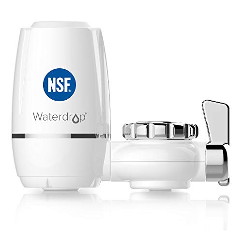 Waterdrop NSF Certified 320-Gallon Long-Lasting Water Faucet Filtration System, Faucet Water Filter, Removes