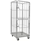 Tragfähigkeit: 400 kg, Außenmaß (LxBxH): 720 x 800 x 1.800 mm, Rollen: Ø 100 mm