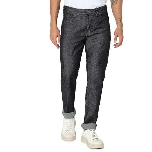 Spykar Men's Rover Regular Fit Mid Rise Casual Jeans