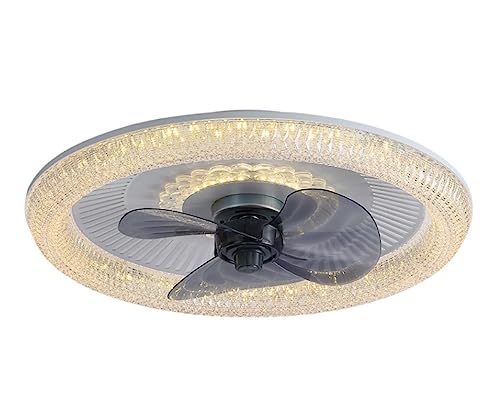 Ventilateurs de plafond avec lumières télécommandés pour rafraîchir le salon