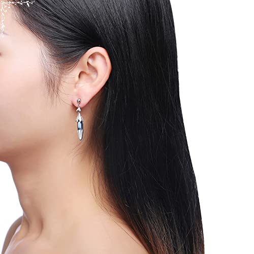 Boucles d'oreilles clous argent 925 et zircone cubique éclatant