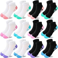 Black 6 Pairs(6 Colors) + White 6 Pairs(6 Colors)
