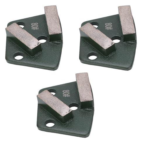Zapatos de pulido de diamante con corte agresivo verde 80# para nivelar pisos de concreto