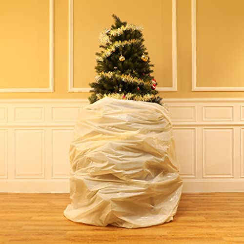 Bolsa de eliminación para árboles de Navidad impermeable de 108 pulgadas 6