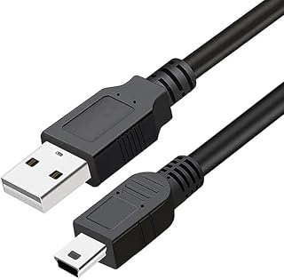 Short USB to Mini USB Cable 30cm – High-Speed Data Transfer for Arduino Nano, Microcontrollers & Prototyping