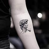 Tatouages Temporaires David (2 Pièces) - OhMyTat