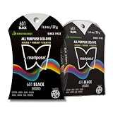 Black Fabric Dye (3-Pack) All-Purpose Eco-Dye for Cotton, Linen, Jeans, Wool, Rayon, Silk & More; Earth-Friendly, Non-Toxic, Clean Dye Formula, Enough for 3lbs of Fabric | Color: Black (601)