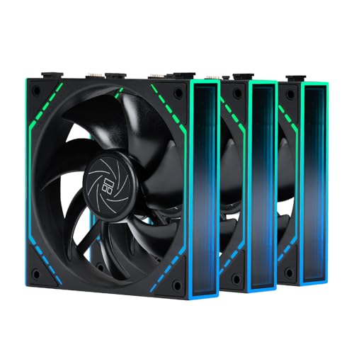 Image of Thermalright TL-M12Q 120mm ARGB Case Fans, 2000RPM, 68.9CFM, 1-Pack | Clean Daisy Chain Wiring, PWM /ARGB Sync, Infinity Mirror Lighting