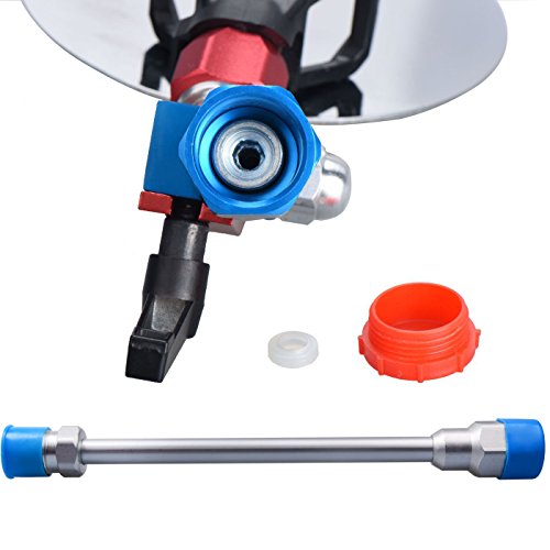 Jwgjw 120025 Spray Guide Accessory Tool For All Airless Paint Sprayer 7/8" W/ 517 Tip With 10 Inch Extension Pole #TOP4