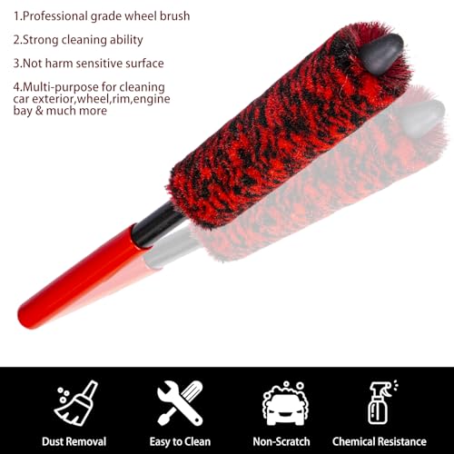 Bzczh Metal Free Soft Wheel Cleaner Brush thumb #4