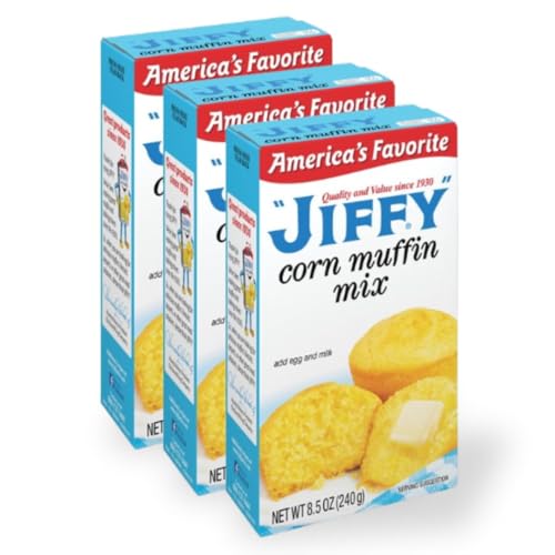 Jiffy Baking Muffin Mix - 3 boxes (Cornbread 8.5oz)