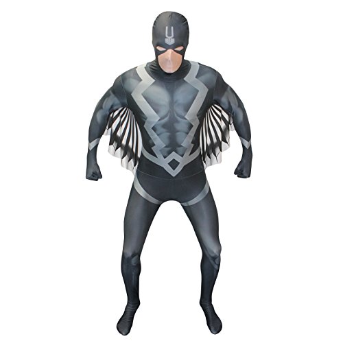 Morphsuits Black Bolt Adult Fancy Dress Costume (X-Large)