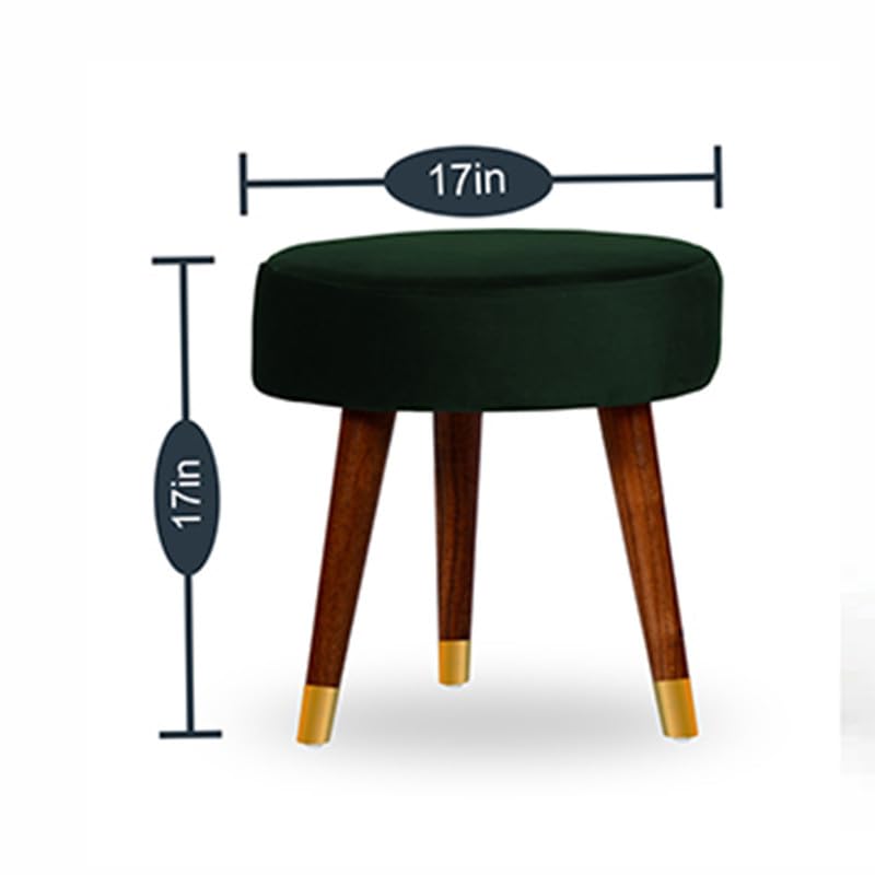 Image of nestroots Lounge Chair for Living Room | 1 Seater Sofa Accent Chair | Cushioned Dining Chair | Tranquility Throne Ottoman