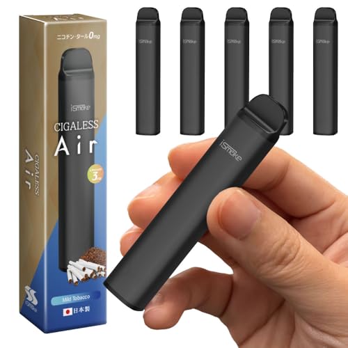 ismoke CIGALESS Air dq^oR ĝ 2500z\ VAPE e  jR` ^[ ACX[N VKX GAt[ o͒(d 3mg, }Ch^oR 5{)