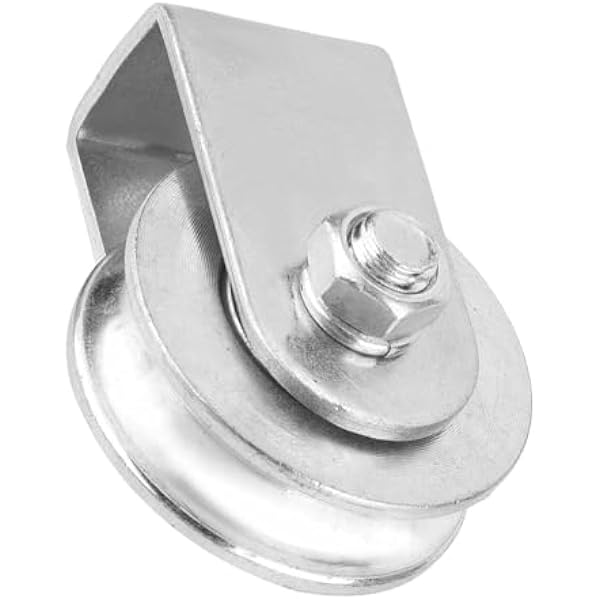 Single Swivel Pulley Block,Flaschenzug 0,3 Tonnen Hubrad für Drahtseil(#02)