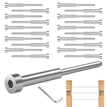 TooTaci 20 Pack Invisible Cable Railing Kit for 4