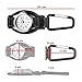 Dakota Leather Field Clip, Clip Watch, Leather Fob Strap, Lightweight Dress Pocket Watch, Outdoor Gifts for Men and Women, Use for Fishing, Golf and More