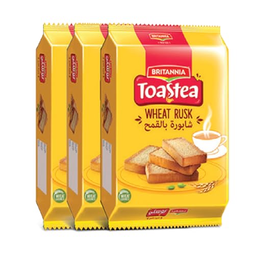 Britannia Toastea Wheat Rusk Value Pack 3 x 305 g