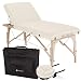 EARTHLITE Avalon Portable Massage Table Package TILT - Reiki Endplates, Premium Flex-Rest Face Cradle & Strata Cushion, Carry Case (30"x73")