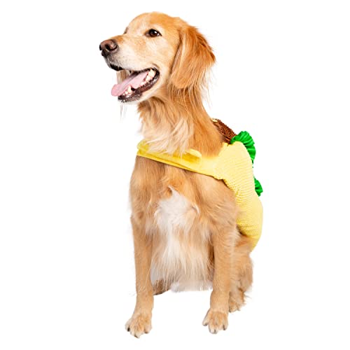 Disfraz taco para perro grande Halloween Navidad miniatura 2