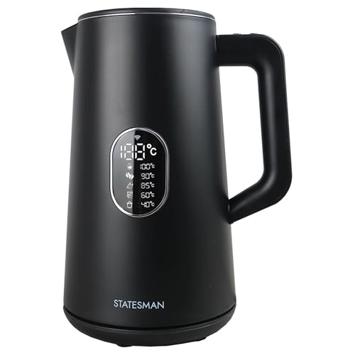 Statesman 1.5L Smart Digital Kettle, 1800W Fast Boil, Temperature Control with Display, 5 Preset Settings (40–100°C), 2-Hour Keep Warm, App & Alexa Control, 360° Cordless Base, Boil Dry Protection - Image 2