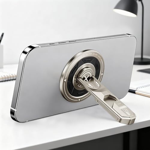 Support smartphone bureau ajustable pour visioconférence et appels - 6