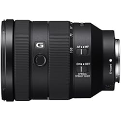 Objetivo Sony 24 105 F4 Sony Lente zoom de color negro constante SEL24105G de marco completo con montura en E de 24-105 mm F4