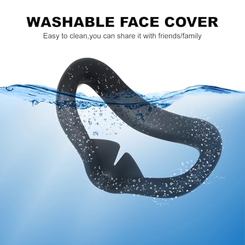 Silicone Case for Meta Quest 3s,Soft Face Cover Virtual Reality Accessories, Q3s VR Facial Skin 1 pcs