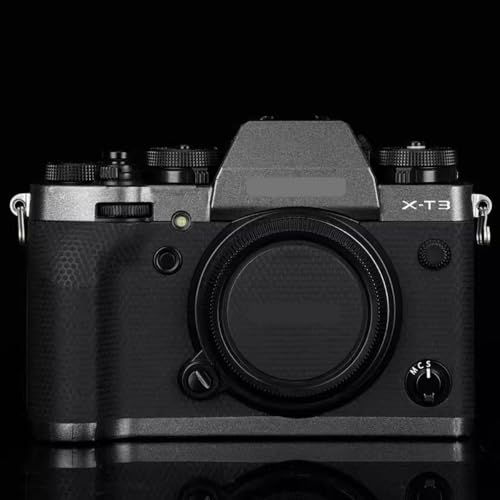 Autocollant FujiFilm X-T3 pour la photo de rue et de voyage en teinte gris foncé