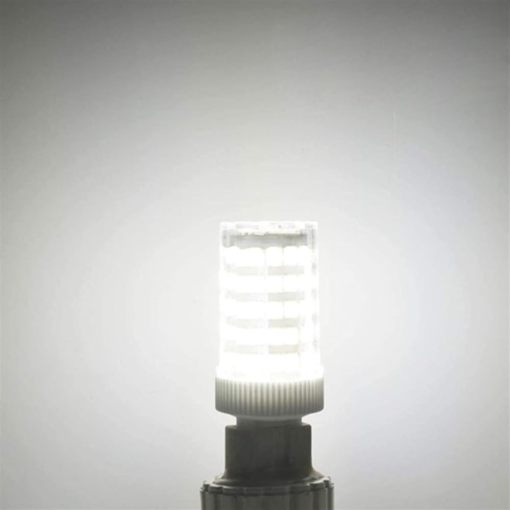 YSJX Lighting, Confezione da 10, Lampada LED in ceramica di mais 10W G9-Pin 2835SMD AC220V Sorgente luminosa a LED senza sfarfallio Lampadine per la casa(Blanc)