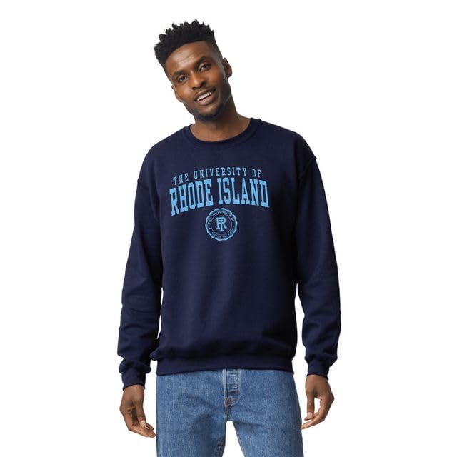 Image of Ivysport Crewneck Sweatshirt for College, Heritage Logo, Color, Adult Unisex
