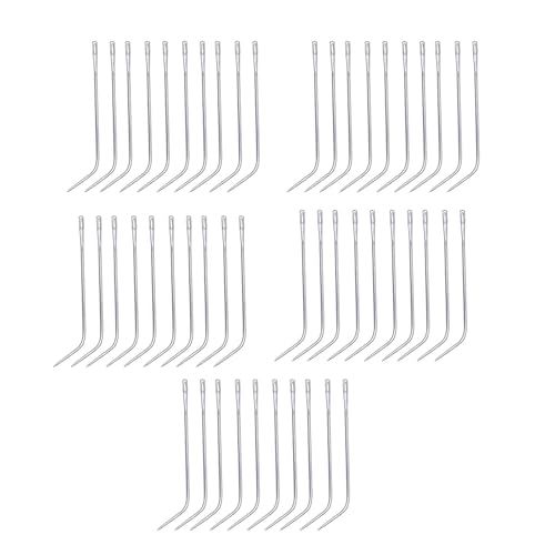 50x Curved Needle Curved Sewing Needle for Leather Project Carpet Canvas Repairing Wigs Making Upholstery Weaving Needle