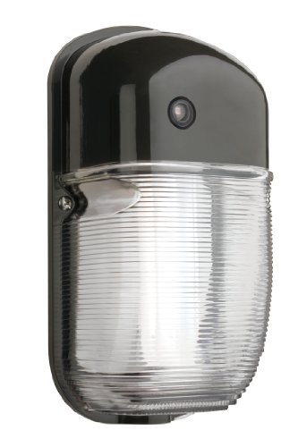 Lithonia Lighting OWP3 42F 120 P LP BZ M4 Outdoor Mini Wall Pack Dusk to Dawn Photocell, Black Bronze
