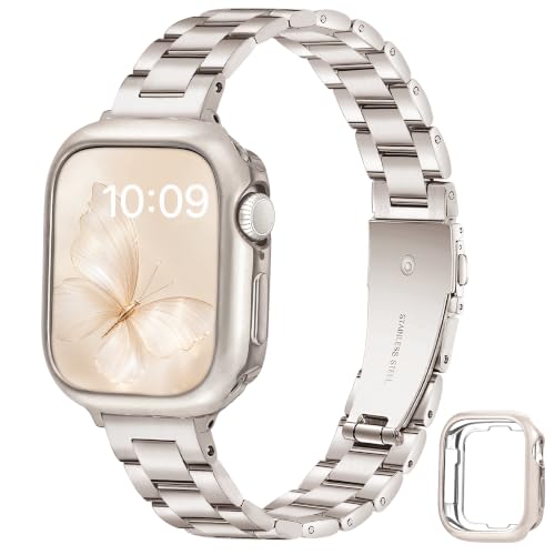 Sovio��i�ȍאg�X�e�����X�Ή�Apple Watch �o���h ���f�B�[�X��TPU�J�o�[38mm 40mm 41mm 42mm 44mm 45mm | �r���v�炵�������Ɠ��F�J�o�[�ň�̊��Ή�Apple Watch �o���hSE3 SE2 SE 11 10