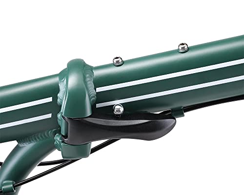 image for ZiZZO Forte Heavy Duty Folding Bike-Lightweight Aluminum Frame Genuine