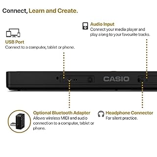 Casio CT-S400 CASIOTONE Clavier avec 61 touches standard à frappe dynamique, 600 sons et 200 rythmes d’accompagnement… - Les Beatles, Paul McCartney, John Lennon, RIngo Starr, George Harrison Casio CT-S400 CASIOTONE Clavier avec 61 touches standard à frappe dynamique, 600 sons et 200 rythmes d'accompagnement… – Image 4