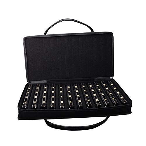 KMDSM Harmonica, 24 trous polyphoniques 12 Tonal Set, Jeux professionnelle des adultes auto-apprentissage style… - Les Beatles, Paul McCartney, John Lennon, RIngo Starr, George Harrison KMDSM Harmonica, 24 trous polyphoniques 12 Tonal Set, Jeux professionnelle des adultes auto-apprentissage style…