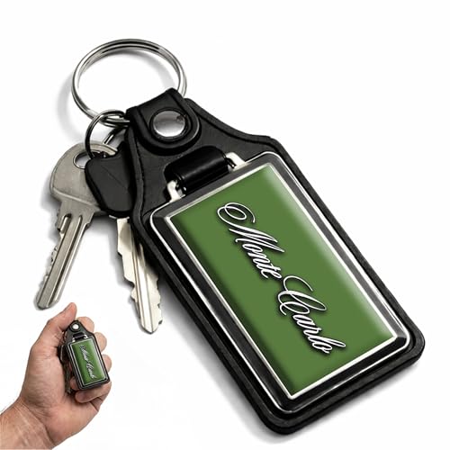 Image of Brotherhood Car Key Chain for Monte Carlo - Classic Models Keychain for Men and Women Gift Key Ring