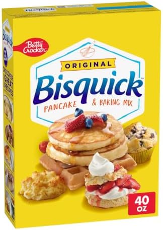Betty Crocker Bisquick Original Pancake & Baking Mix, 40 oz