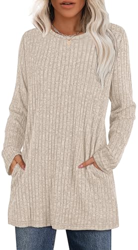 XIEERDUO Tunics or Tops to Wear with Leggings Long...