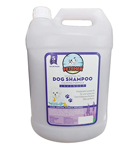 Fetcher Calming Formula Dog Conditioning Shampoo with Lavender Essential Oil - Relieves Itchi… (B099PTSY3N) Amazon Price History, Amazon Price Tracker