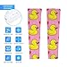 Meaudiwes Women's Tattoo Cover Up Sun Protection Arm Sleeves Fashion Cooling Sleeve Pink Heart Polka Dots Yellow Rubber Ducks