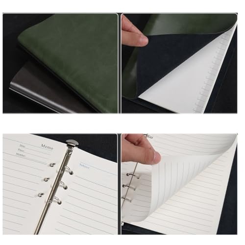 Carnet de notes en cuir véritable, le cadeau idéal pour un collègue de travail - 3
