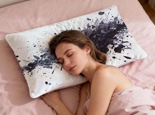 Housse de coussin velours 60x80cm avec fermeture eclair invisible - 7