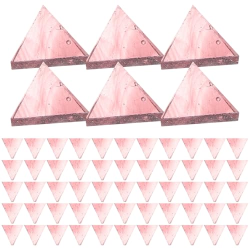 DECORNIJIA Azulejos Espejo De Vidrio Hechos a Mano, Azulejos Delicados Irregulares, Color Marrón Transparente, 290 Piezas Para Manualidades Diy, Decoración Del Hogar Para Bodas y Cumpleaños